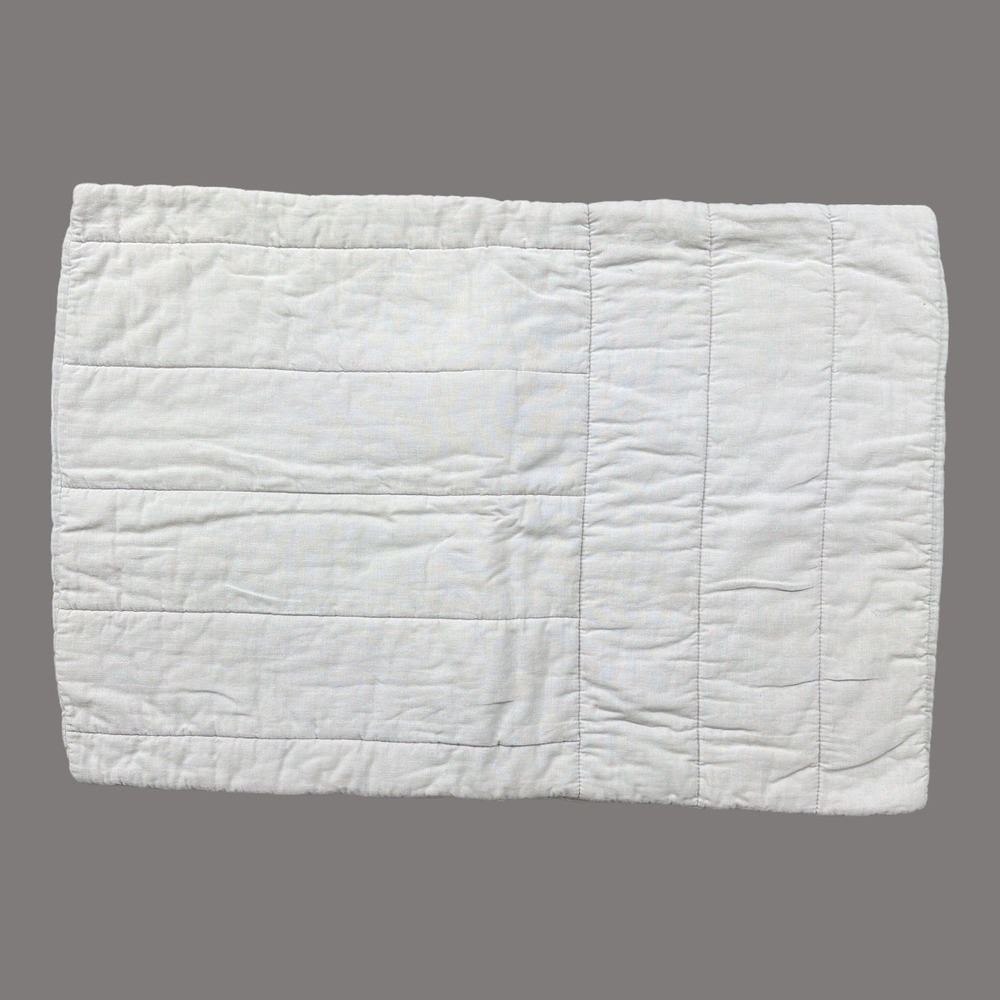 Casper Everyday Quilt Gray Standard‎ Sham Single  NEW w/o Tag